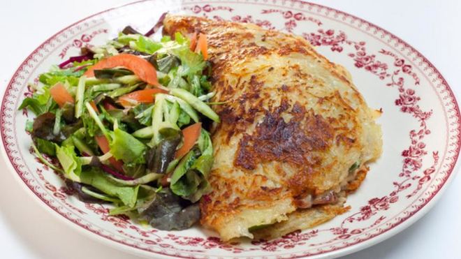 Рецепт Картофельная лепешка Мешок разбойника