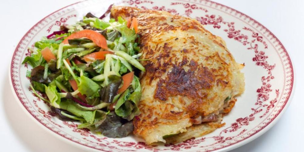 Как приготовить картофельная лепешка мешок разбойника