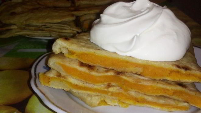 Рецепт Хингалш — чеченские лепешки с тыквой