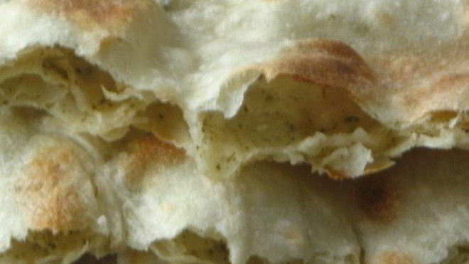 Рецепт Хлеб-лепешка с ореховой травой