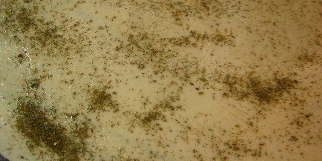 Рецепт хлеб-лепешка с ореховой травой