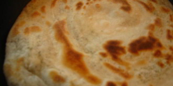 Рецепт хлеб-лепешка с ореховой травой