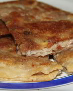 Китайские лепешки с мясом Роу Бинг