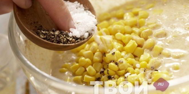 Рецепт кукурузные лепешки