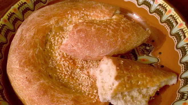 Рецепт Лепешка на закваске Ацатан