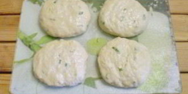 Рецепт лепешка с маслом