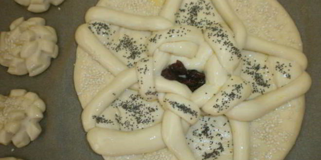 Рецепт лепешка цветок