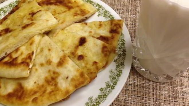 Рецепт Лепешки Деревенские на кефире