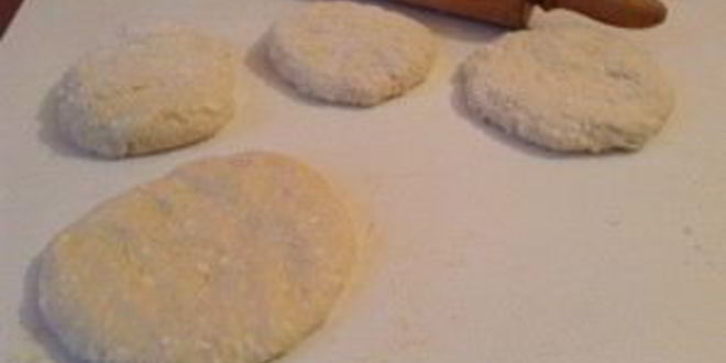 Рецепт лепешки из творожного теста