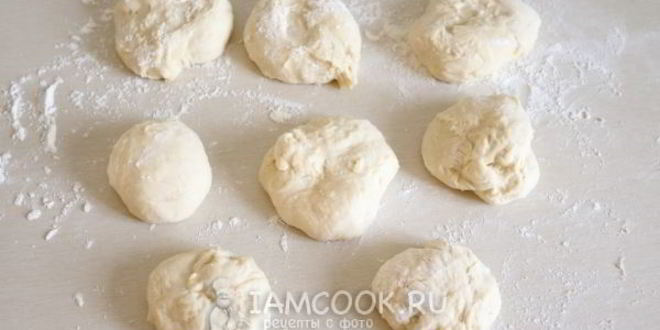 Рецепт лепешки на кефире с начинкой