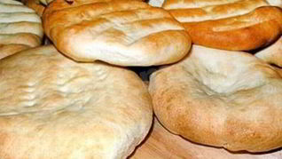 Рецепт Лепешки на воде и муке Таба-нан