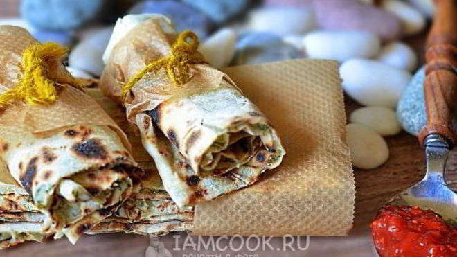 Рецепт Лепешки с картошкой