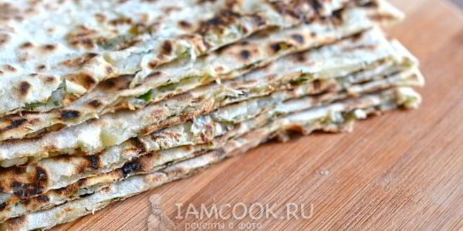 Рецепт лепешки с картошкой