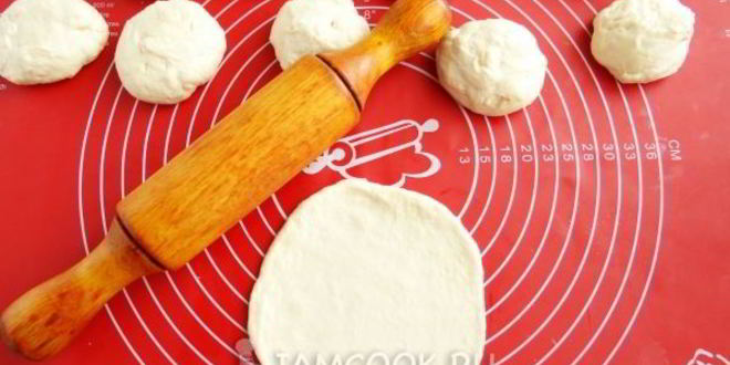 Рецепт лепешки с луком на сковороде