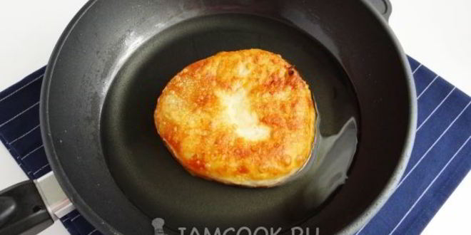 Рецепт лепешки с луком на сковороде