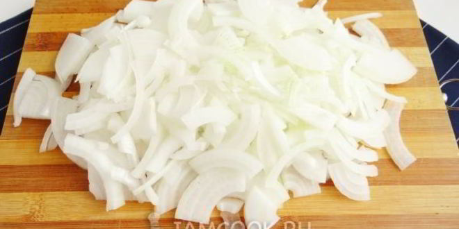 Рецепт лепешки с луком на сковороде