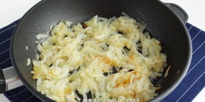 Рецепт лепешки с луком на сковороде