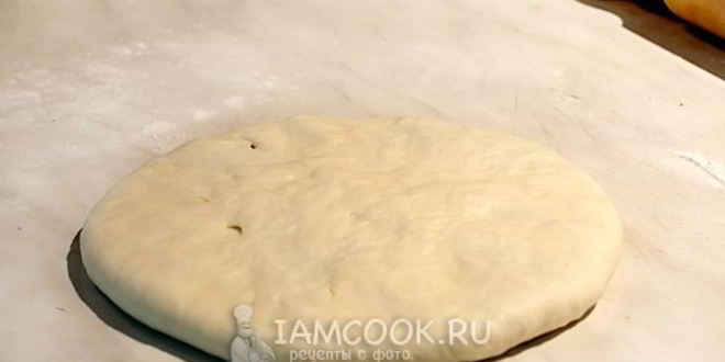 Рецепт лепешки с начинкой из риса и яйца