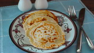 Рецепт Лепешки с творогом и зеленью