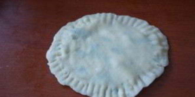 Рецепт лепешки с творогом и зеленью