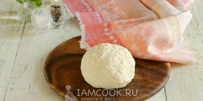 Рецепт лепешки с творогом на кефире на сковороде