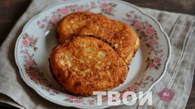 Рецепт Лепешки с творогом