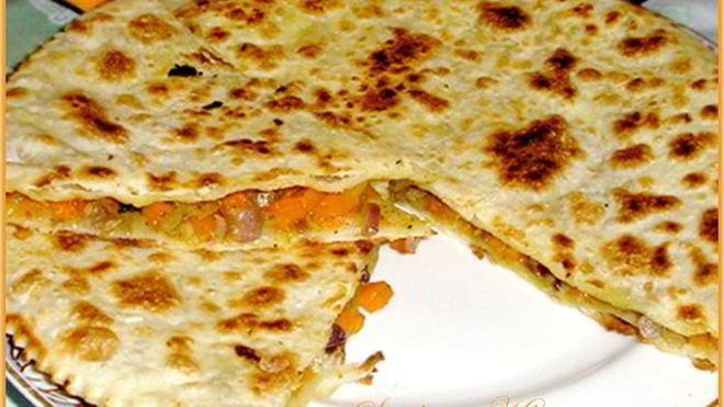 Рецепт Лепешки с тыквой