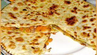 Рецепт Лепешки с тыквой