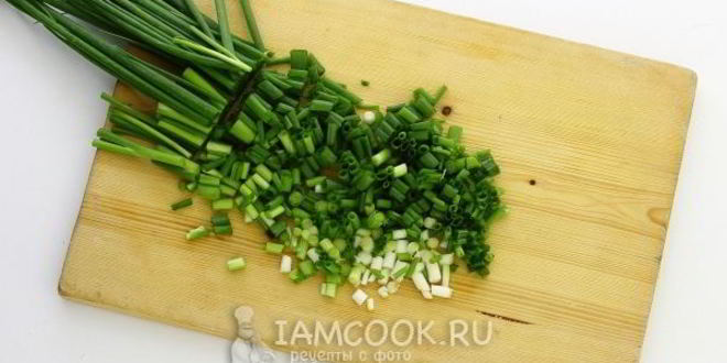 Рецепт лепешки с зеленым луком на сковороде