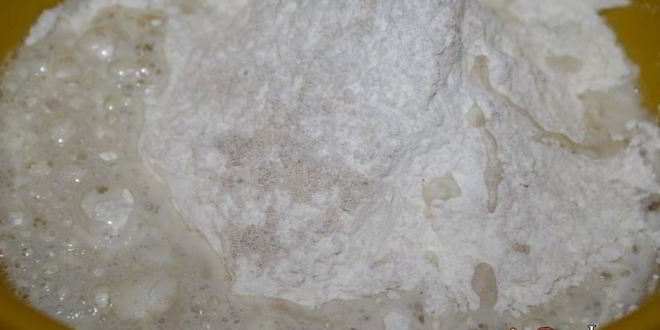 Рецепт лепешки со свининой и сыром