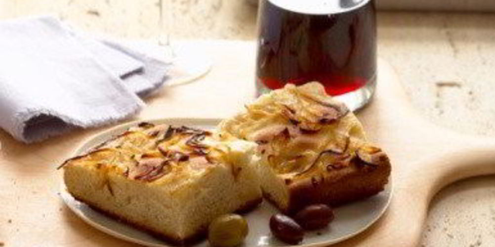 Рецепт воздушная фокачча с томатами и оливками