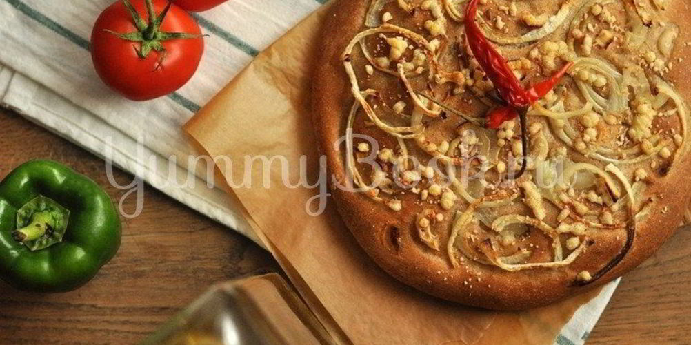 Как приготовить луковая фокачча с сыром