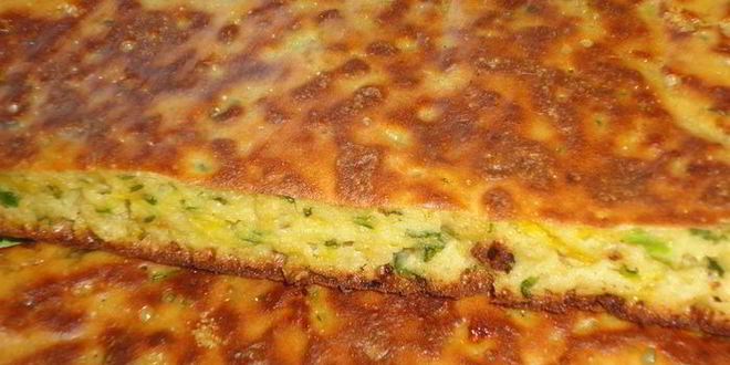 Рецепт луковая лепешка