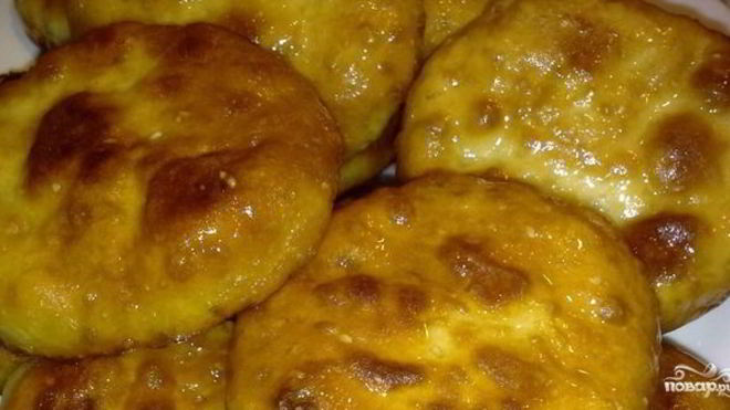 Рецепт Медовая лепешка