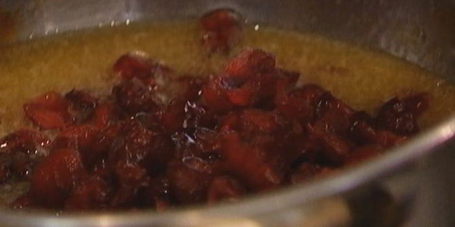 Рецепт овсяные лепешки с бананами и клюквой