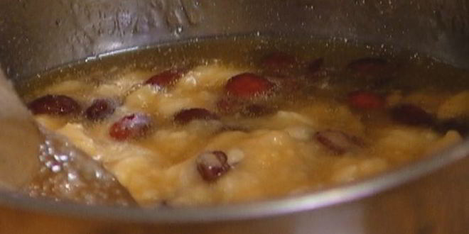 Рецепт овсяные лепешки с бананами и клюквой