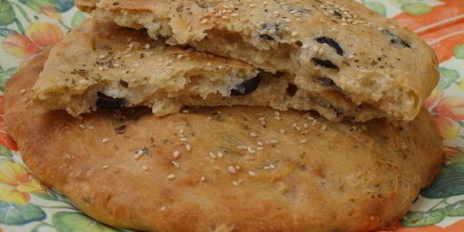 Рецепт пряная фокачча с маслинами
