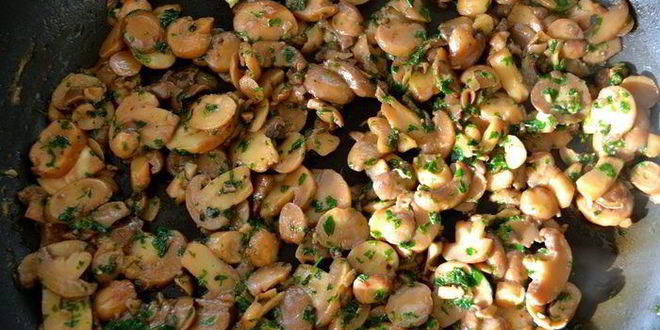 Рецепт рисовая лепешка, фаршированная грибами