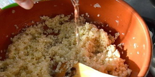 Рецепт рисовая лепешка, фаршированная грибами