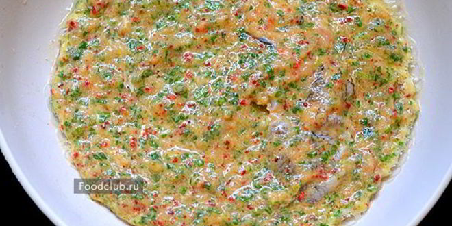 Рецепт рыбная лепешка