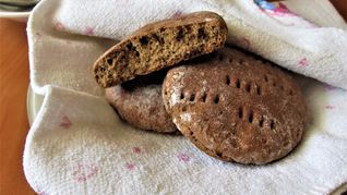 Рецепт Ржаные лепешки на кефире