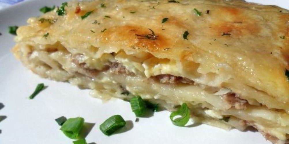 Рецепт пита с курицей, сыром и овощами