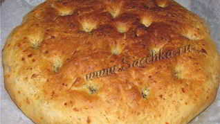 Рецепт Сырная фокачча