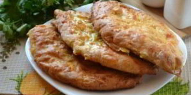 Рецепт сырные лепешки на кефире