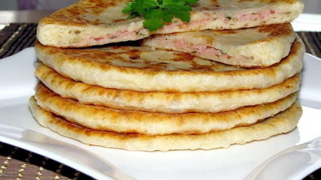 Рецепт Сырные лепешки