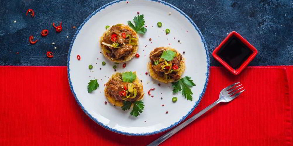 Рецепт перекус с лепешками