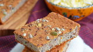 Рецепт Ячменная лепешка с яичным маслом