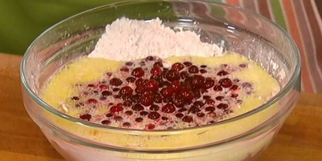 Рецепт апельсиновые маффины с клюквой