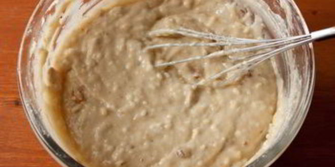 Рецепт банановые маффины с кокосом и грецкими орехами