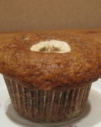 Банановые маффины с корицей и трюфелями